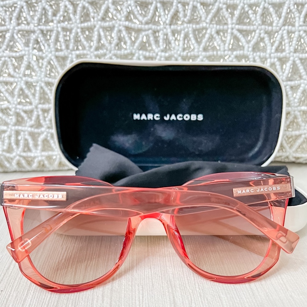 Marc Jacobs Pink Sunglasses - Picture 3 of 4